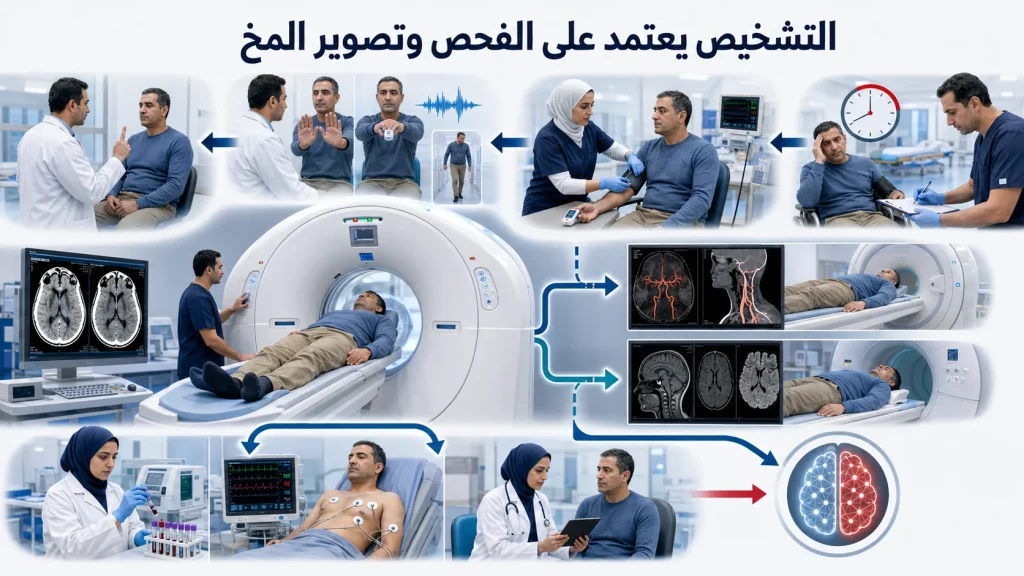 مسار تقييم الصداع المفاجئ وأعراض السكتة في قسم الطوارئ